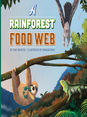 cover image of A Rainforest Food Web